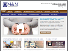 Tablet Screenshot of mmins.com